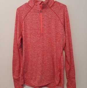 Pink running jacket